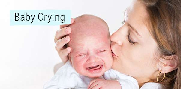 اسباب بكاء الطفل الرضيع