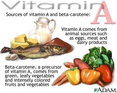 الفيتامين أ A- فيتامين ألف - vitamin A