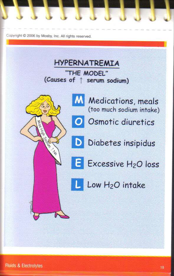 فرط و ارتفاع الصوديوم في الدم عند الاطفال