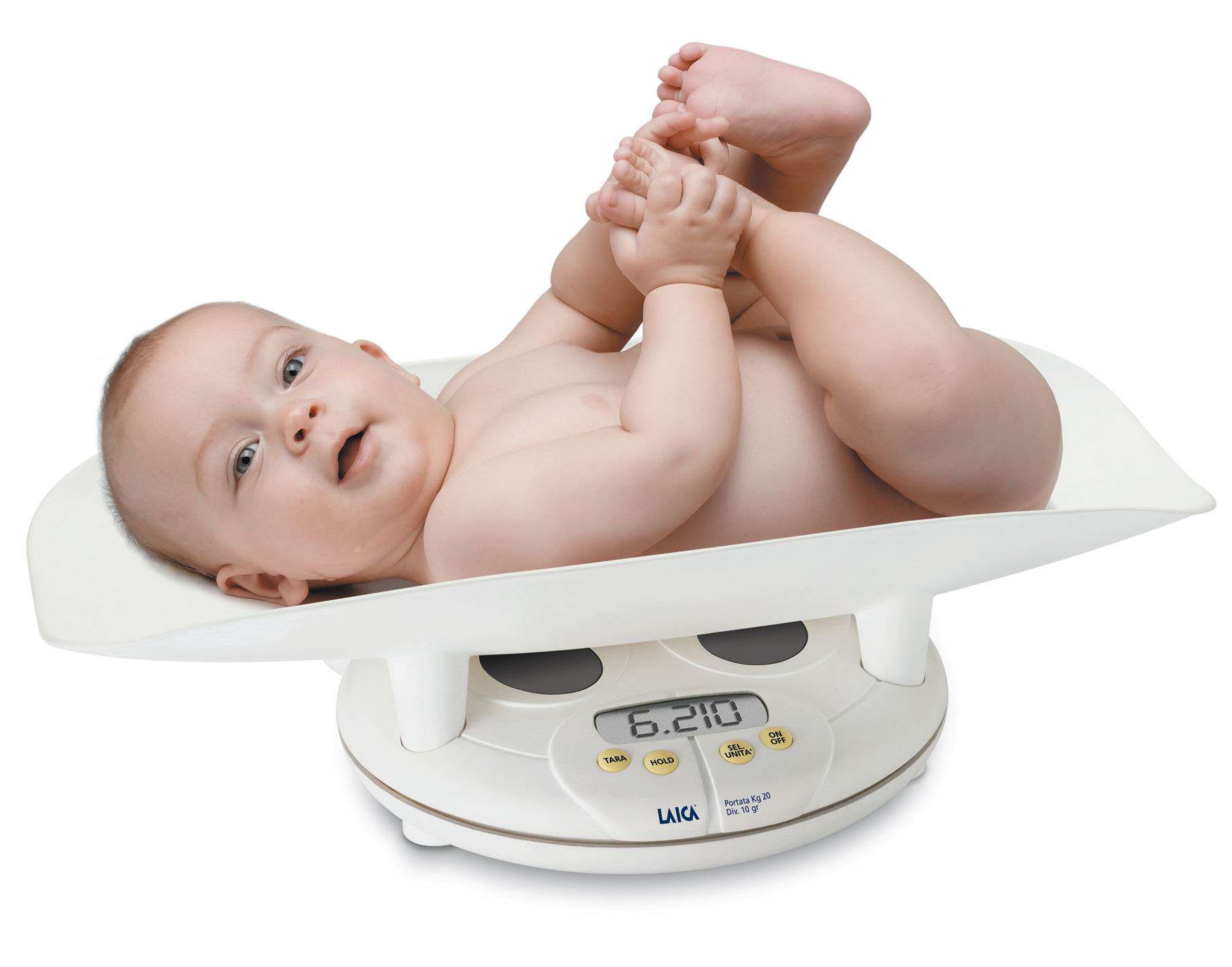 وزن الطفل و الرضيع المثالي